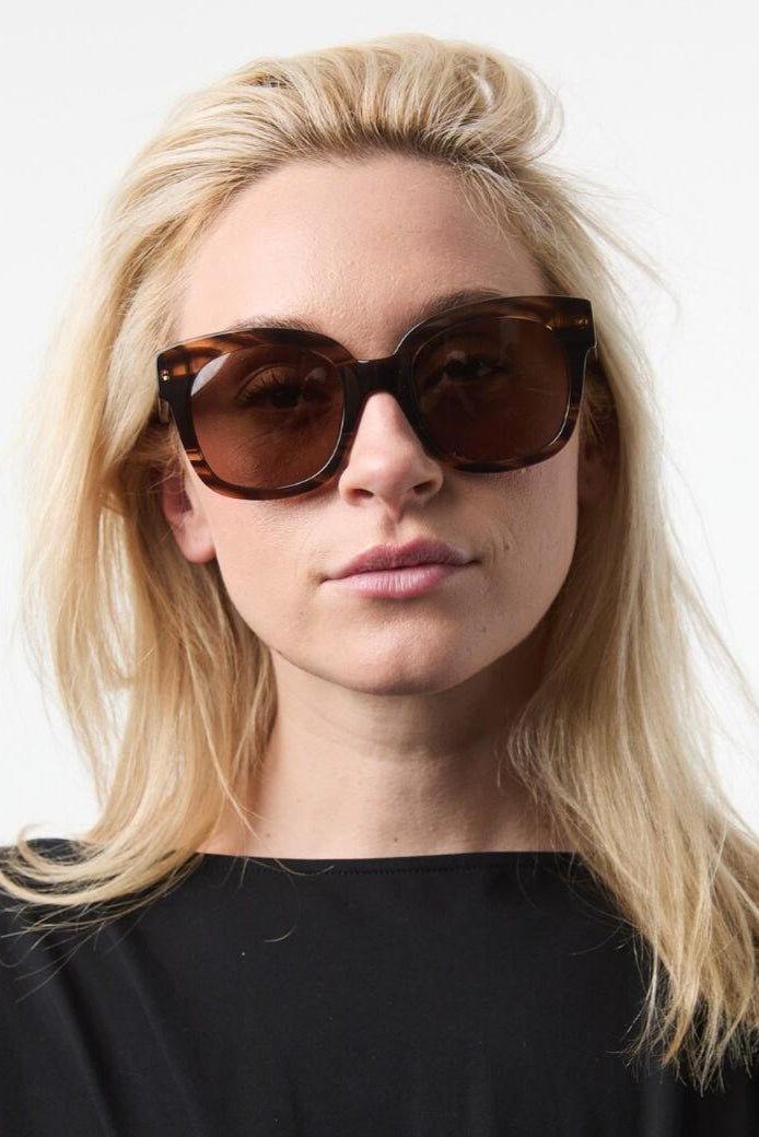 Chloe solbrille - brun